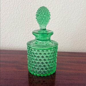 Fenton Hobnail bottle with stopper